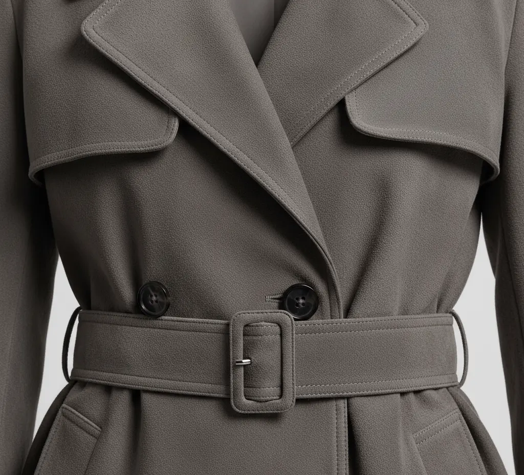 Trench Long en Daim - Joly Éclipse - Joly Period