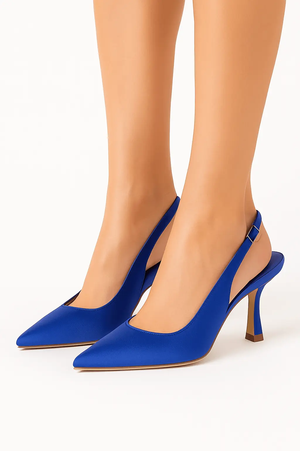 Talons Slingback Satiné Élégants - Joly Period