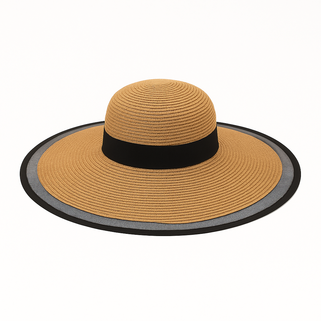 Chapeau de plage chic