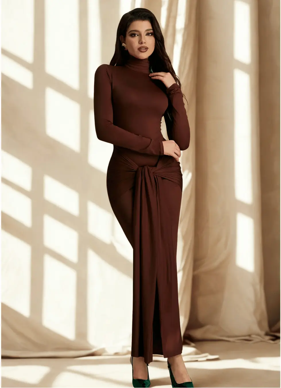 Robe Éclipse Marron - Joly Period