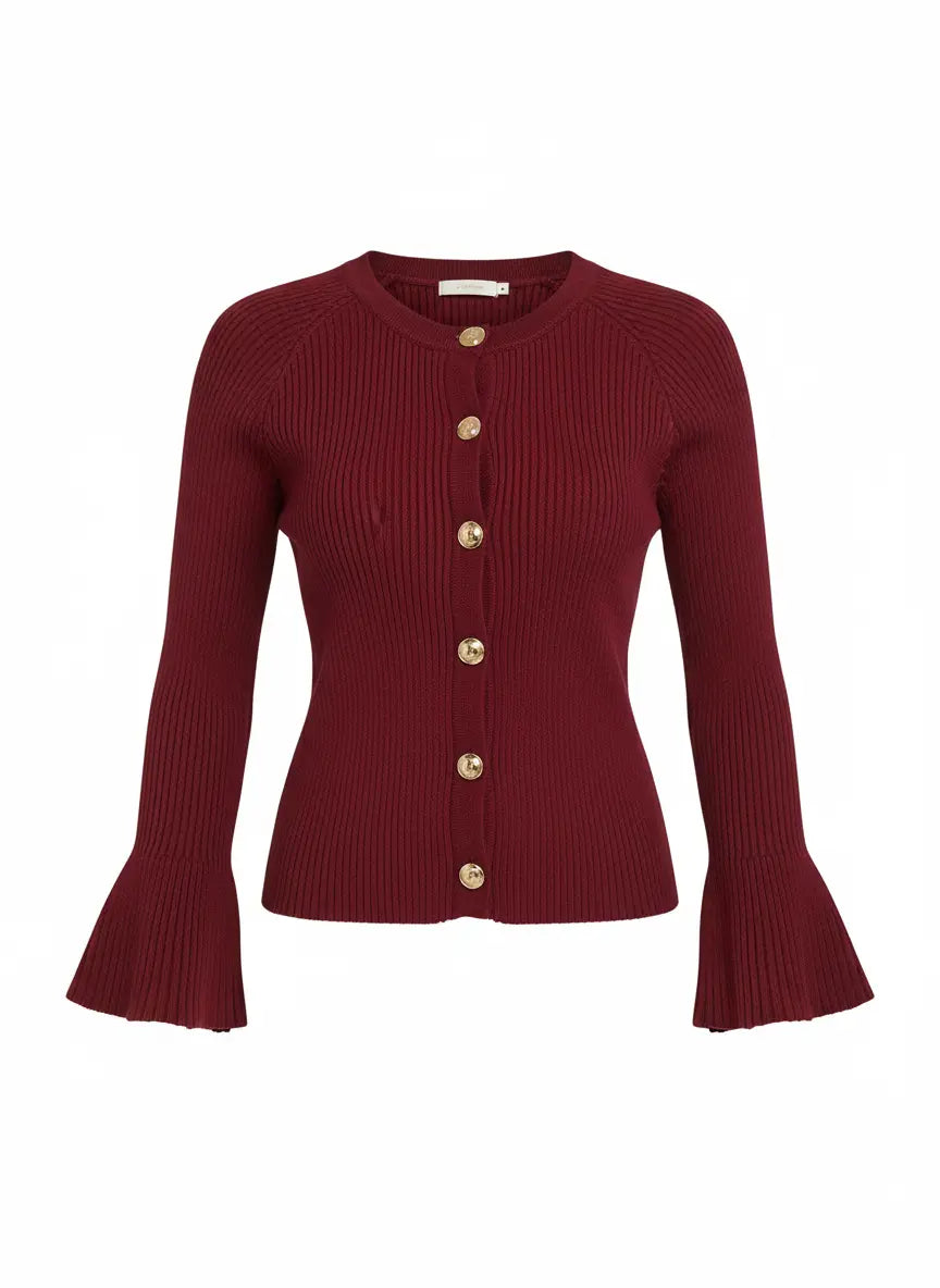 Cardigan Femme Bordeaux – Joly Grenat Joly Period