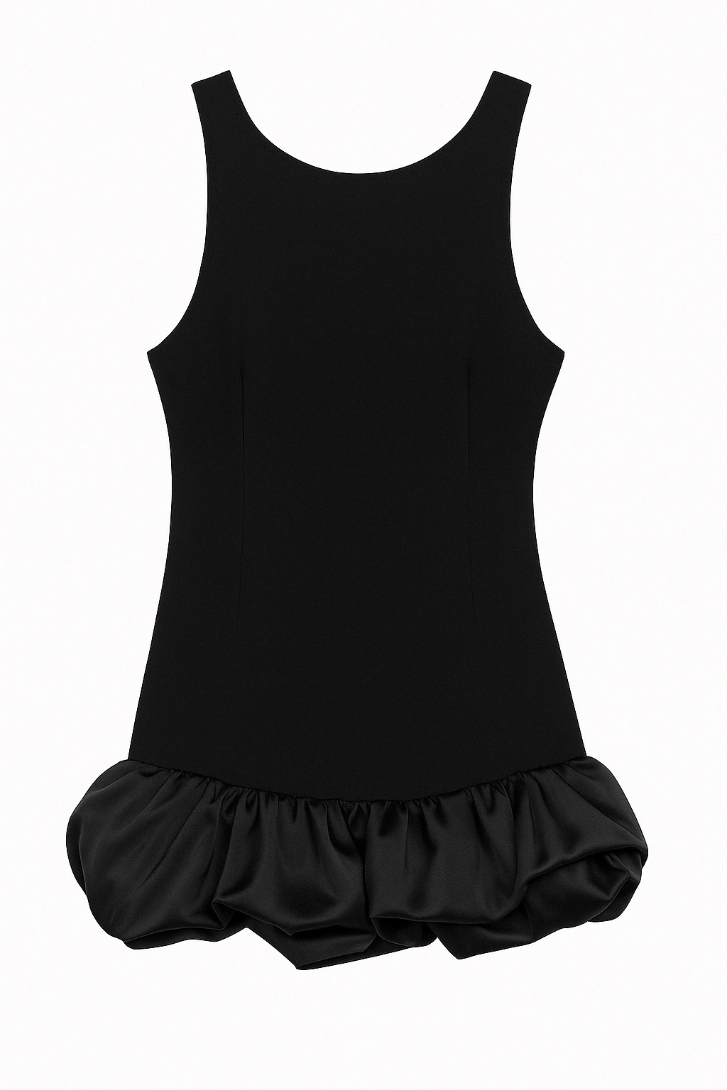 Petite Robe Noire Volantée