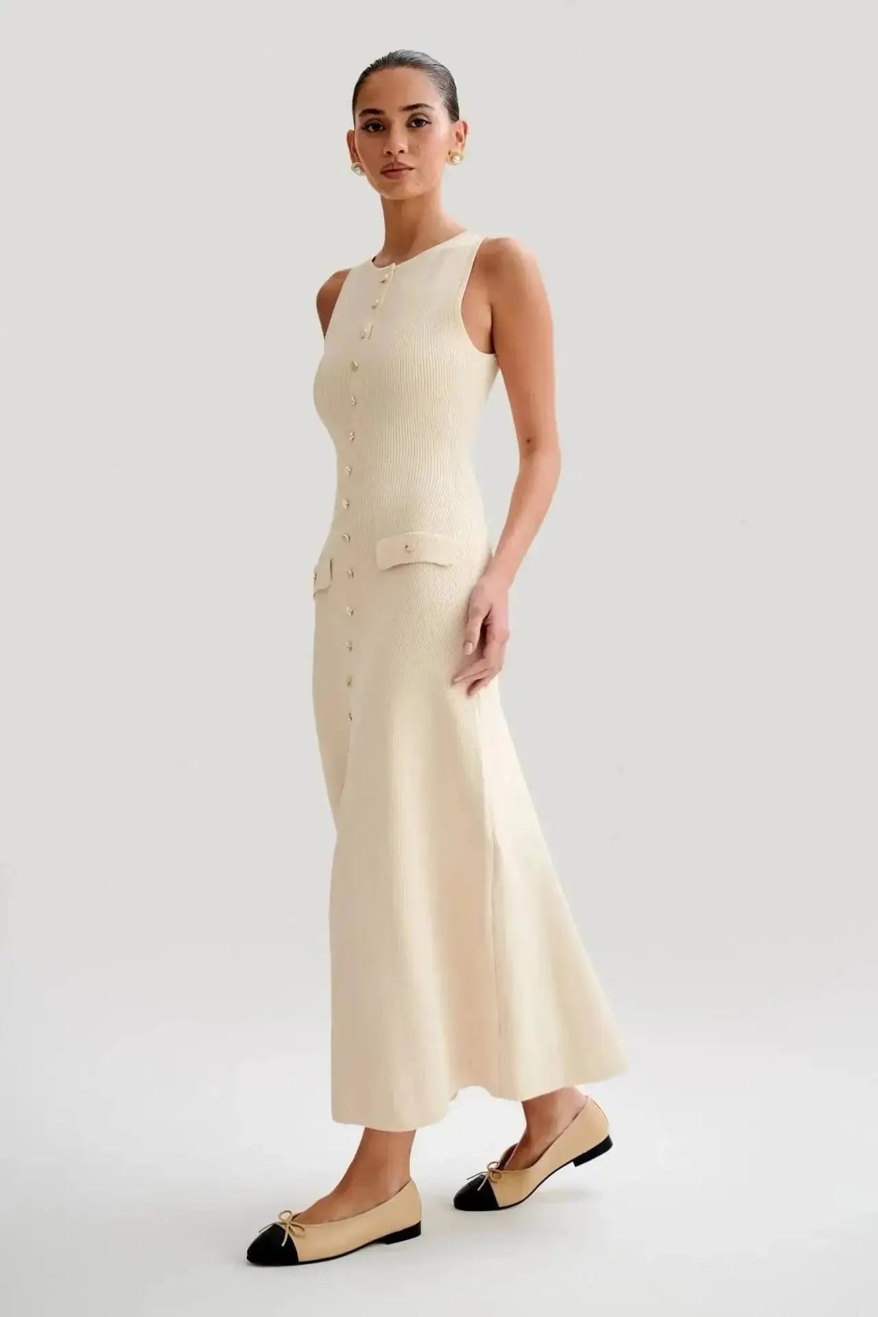 Robe Maxi Chic Boutonnée - Joly Period