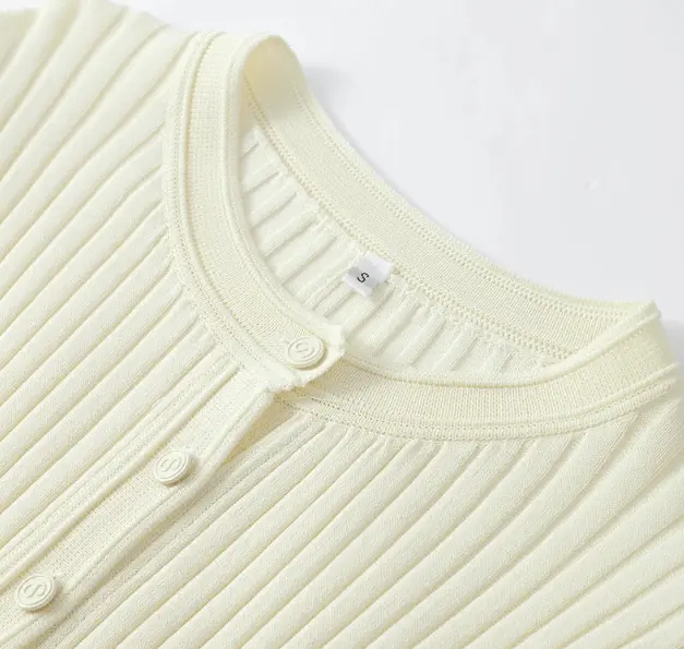 Robe Maxi Côtelée Jaune Pastel - Joly Period