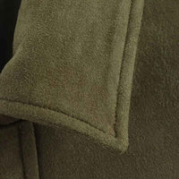 Veste Oversize en Suédine Kaki – Joly Vert Olive Joly Period