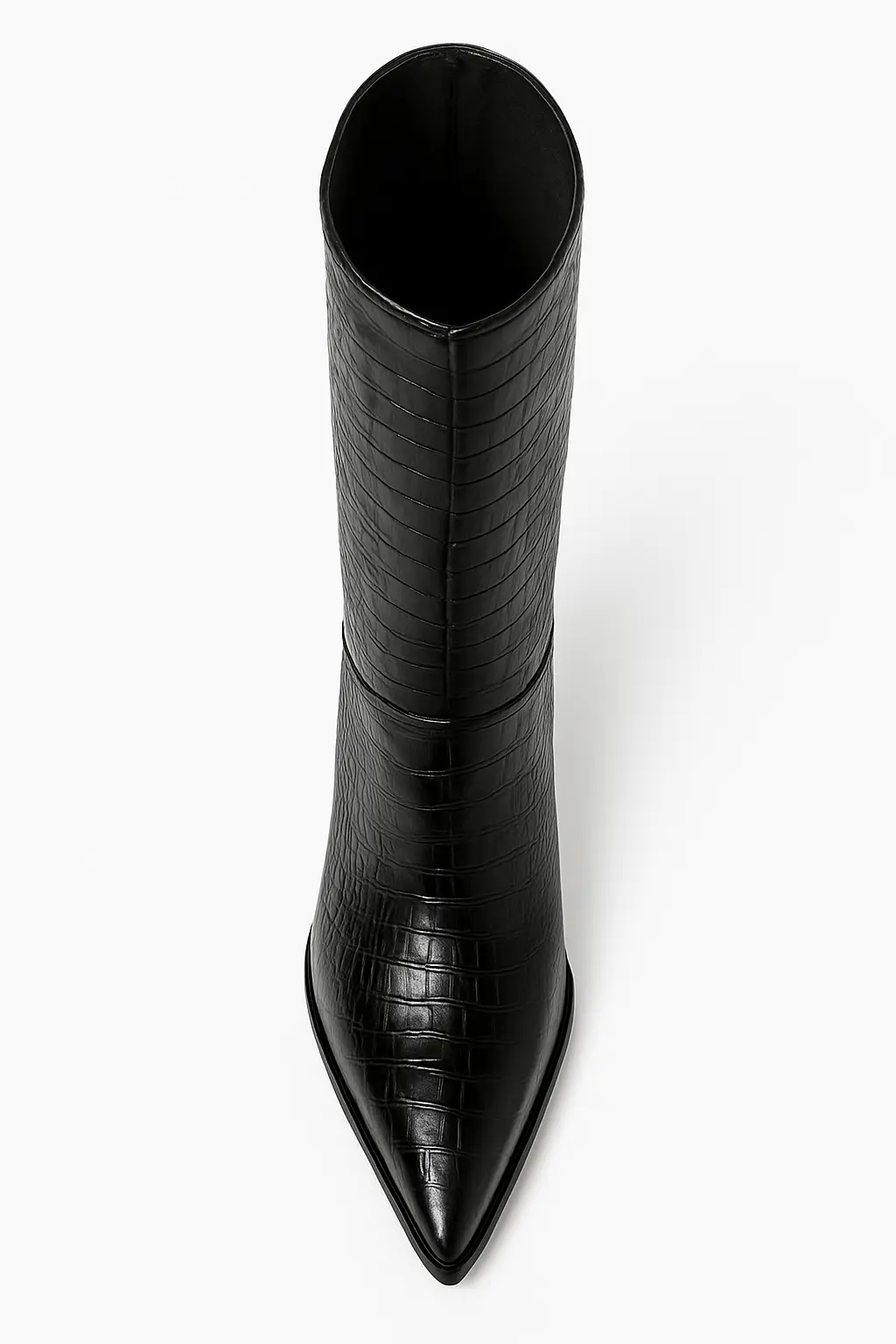 Bottes Hautes Effet Croco – Joly Minuit - Joly Period