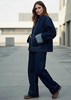 Denim Set Oversize – Joly Navy Joly Period