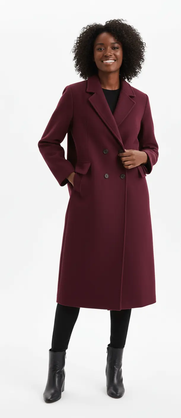 Manteau Oversize - Joly Bourgogne - Joly Period