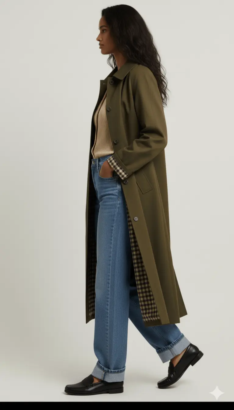 Trench Joly L'Intemporel - Gabardine Bicolore - Joly Period