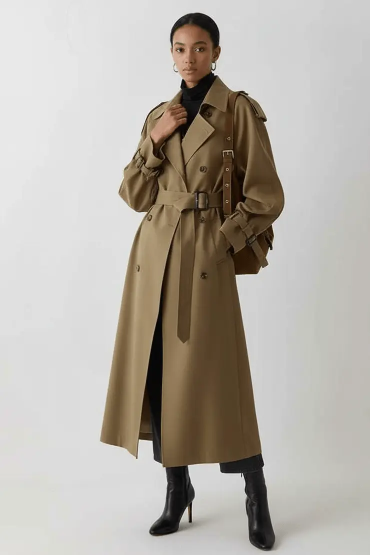 Trench Oversize Ceinturé – Joly Iconique - Joly Period