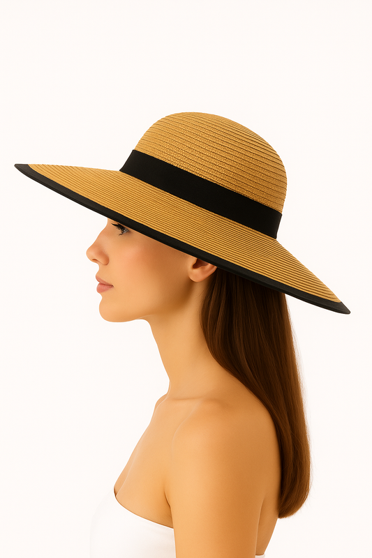 Chapeau de plage chic
