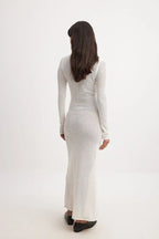 Robe Maxi plage Blanche - Joly Period