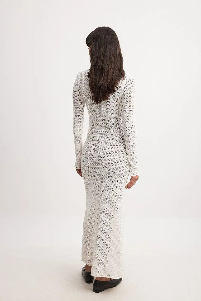 Robe Maxi plage Blanche - Joly Period