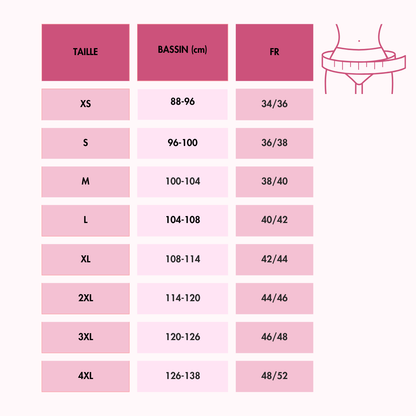 Culotte menstruelle - flux abondant - Jolie Aube