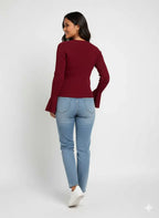 Cardigan Femme Bordeaux – Joly Grenat Joly Period