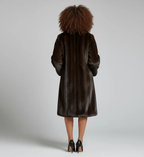 Manteau Fausse Fourrure - Joly Brun Épicé - Joly Period