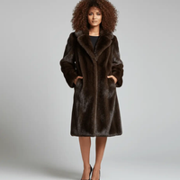 Manteau Fausse Fourrure - Joly Brun Épicé - Joly Period