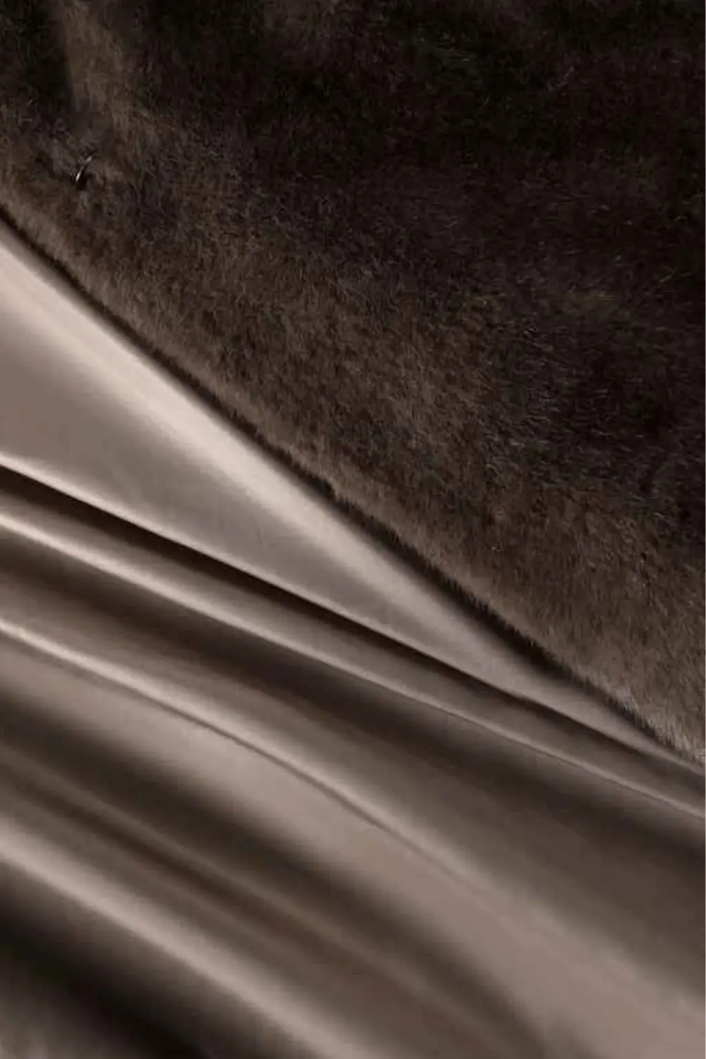 Manteau Fausse Fourrure - Joly Brun Épicé - Joly Period