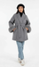 Manteau Court en Laine - Joly Gris Perle - Joly Period