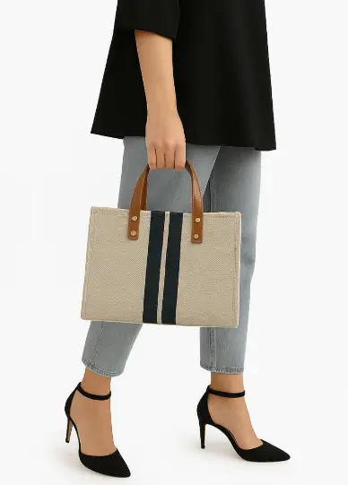 Sac en Toile Beige - Joly Period
