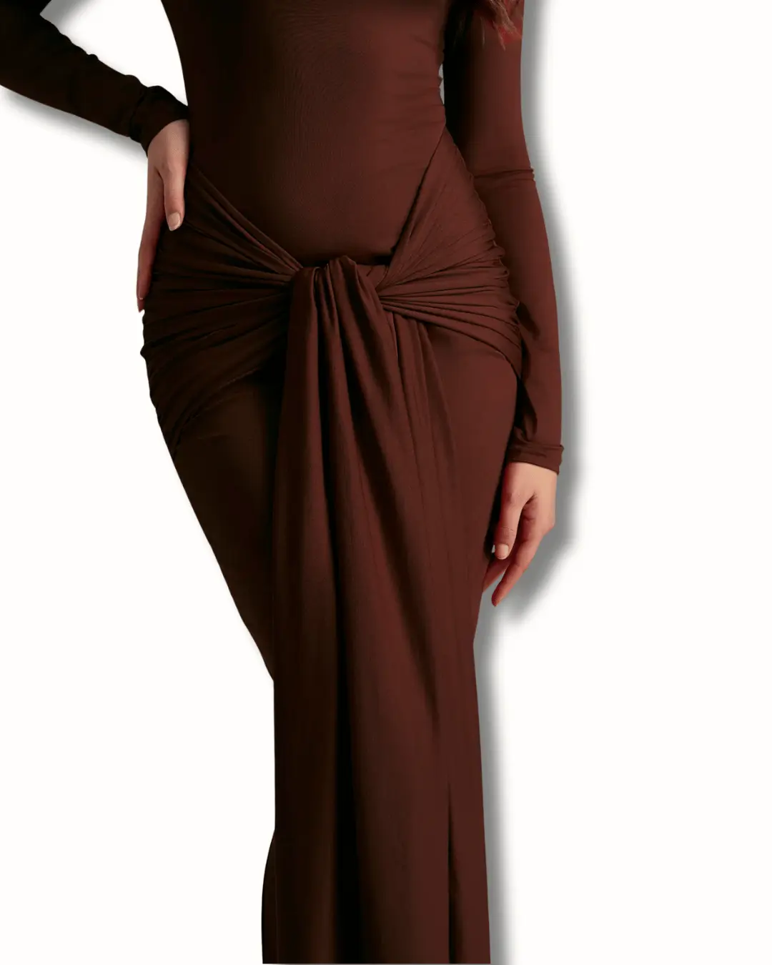 Robe Éclipse Marron - Joly Period