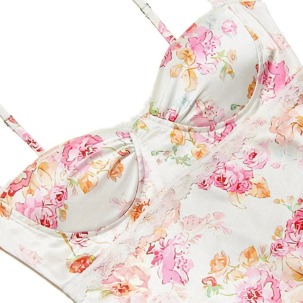 Robe longue fleurie - Joly Period