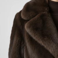 Manteau Fausse Fourrure - Joly Brun Épicé - Joly Period