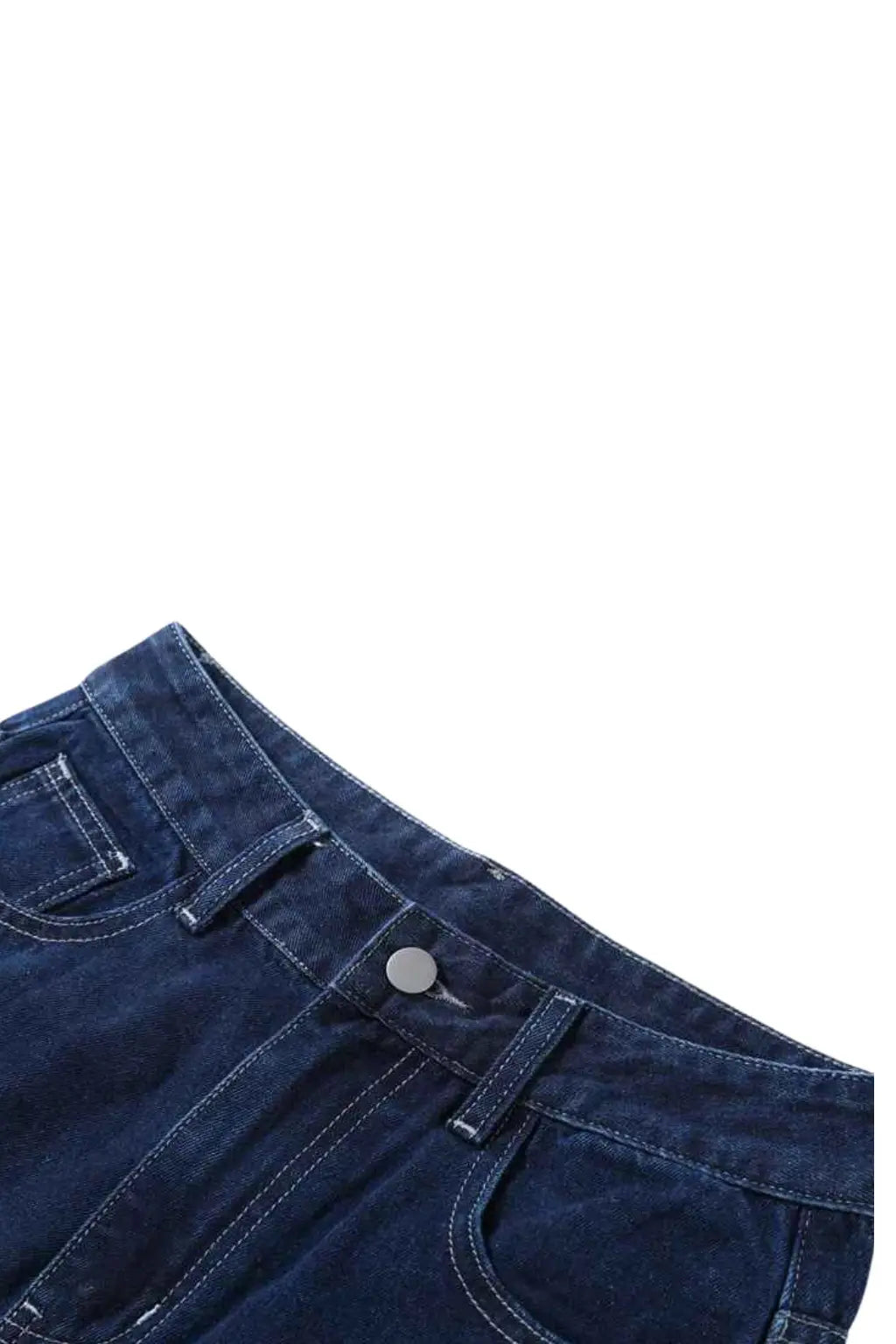 Ensemble Denim Oversize Ceinturé – Joly Indigo Joly Period